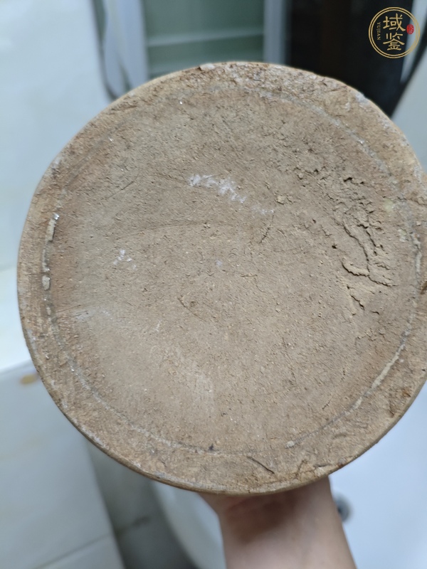 古玩陶瓷青釉罐真品鑒賞圖