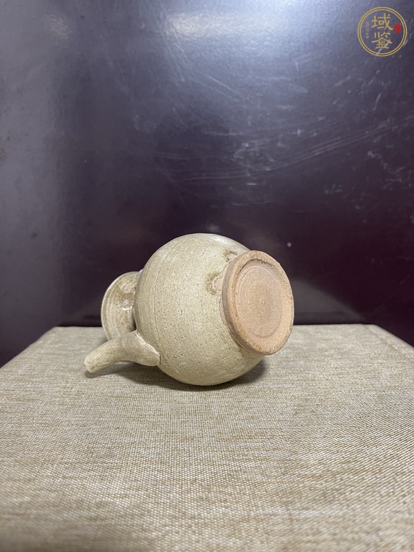 古玩陶瓷黃褐釉執(zhí)壺真品鑒賞圖