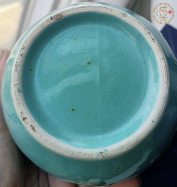 古玩陶瓷粉彩堆花花鳥罐真品鑒賞圖