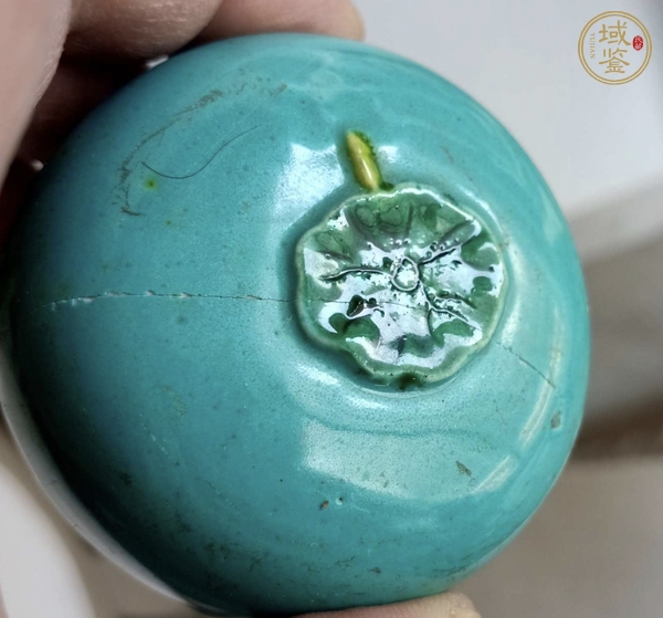 古玩陶瓷粉彩堆花花鳥罐真品鑒賞圖