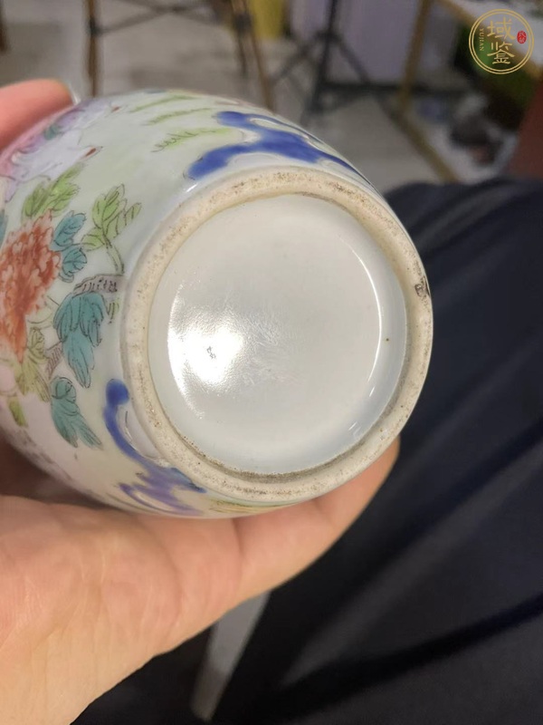 古玩陶瓷粉彩瓶真品鑒賞圖