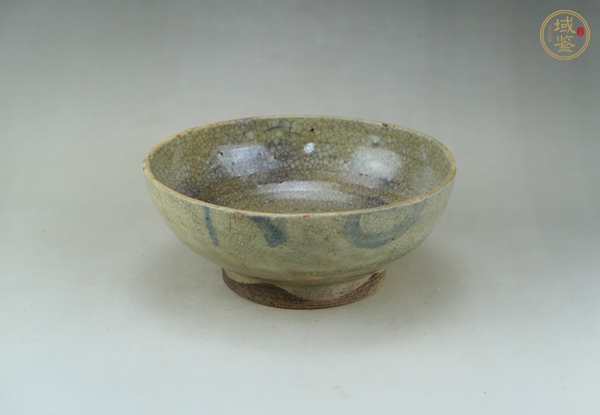 古玩陶瓷哥釉青花碗真品鑒賞圖