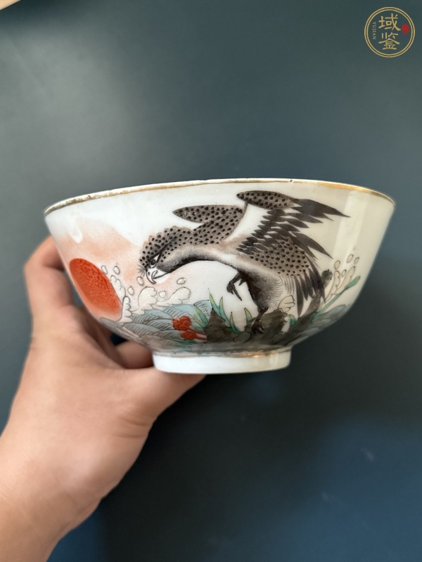 古玩英雄獨立碗真品鑒賞圖