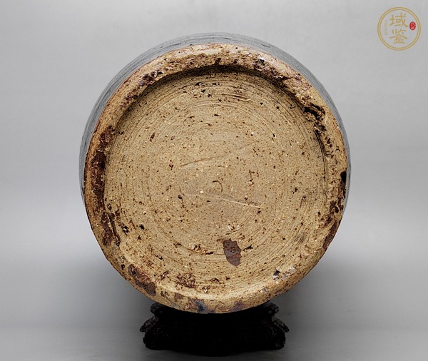 古玩陶瓷黑釉梅瓶真品鑒賞圖