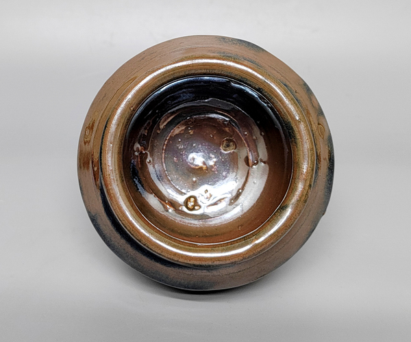 古玩陶瓷明代白胎紫金釉茶入拍賣，當(dāng)前價(jià)格0元