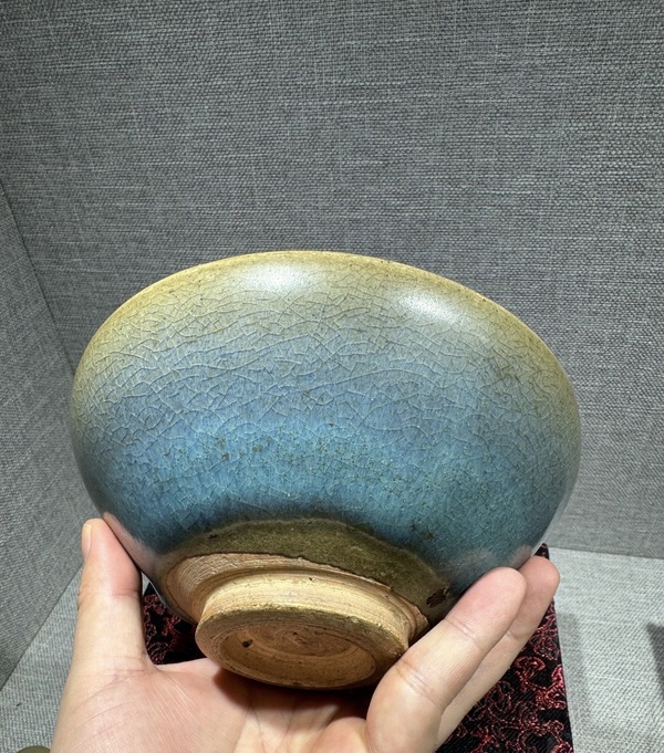 古玩陶瓷元·鈞窯碗拍賣，當(dāng)前價(jià)格30000元