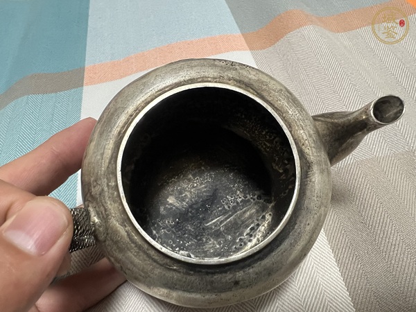 古玩雜項銀壺真品鑒賞圖