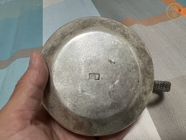 古玩雜項銀壺真品鑒賞圖