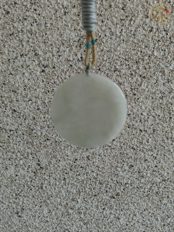 古玩玉器天然翡翠“觀音牌”真品鑒賞圖