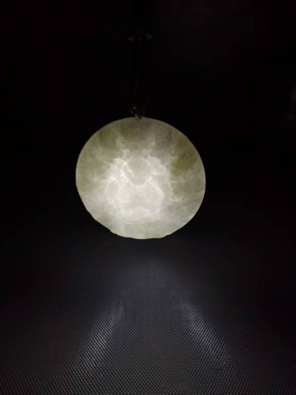 古玩玉器天然翡翠“觀音牌”拍賣，當(dāng)前價(jià)格398元