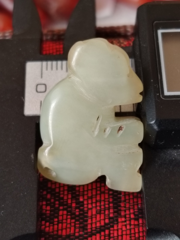 古玩玉器玉獸（壽）吊墜掛件拍賣，當前價格666元