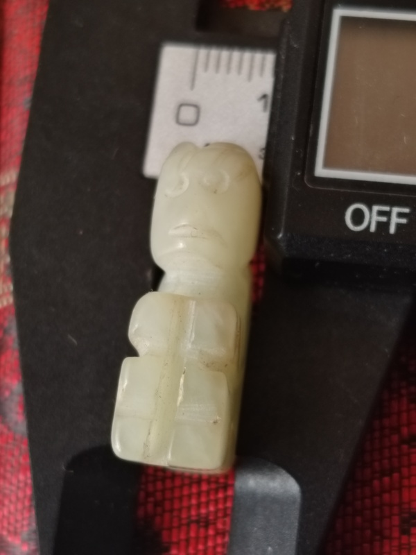 古玩玉器玉獸（壽）吊墜掛件拍賣，當前價格666元