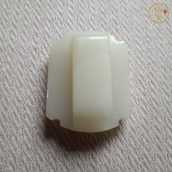古玩玉器“阿富汗玉”腰帶穿真品鑒賞圖