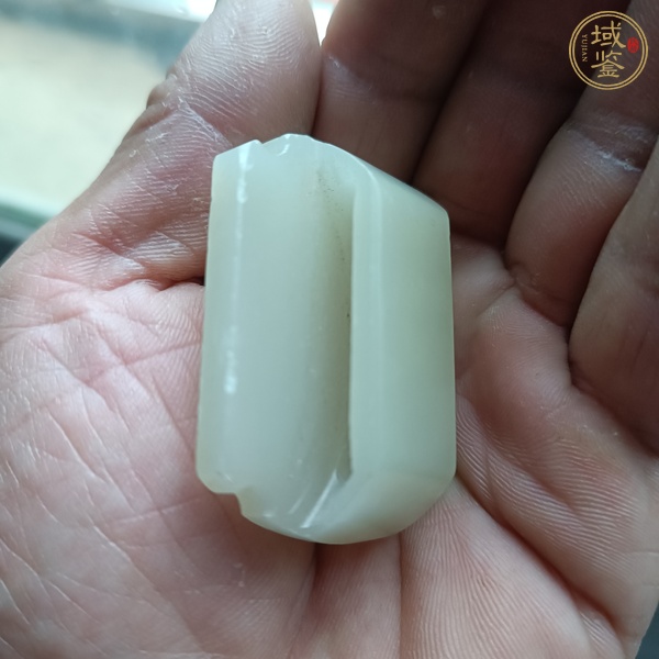 古玩玉器“阿富汗玉”腰帶穿真品鑒賞圖