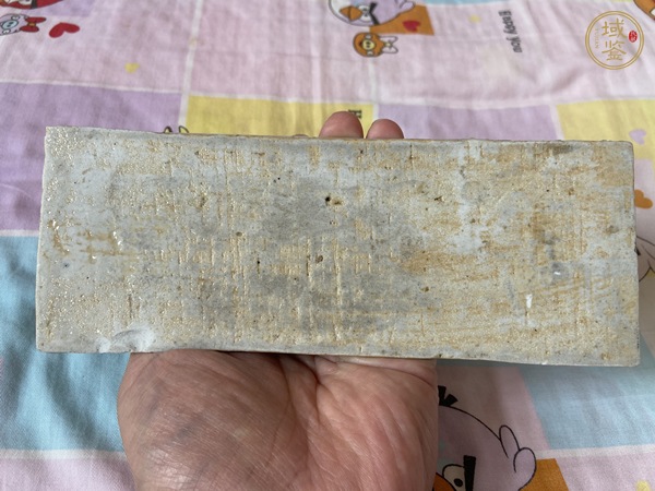古玩陶瓷花卉紋青花瓷板畫真品鑒賞圖