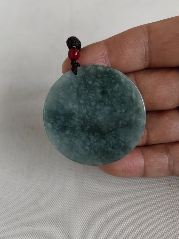 古玩玉器天然翡翠龍牌拍賣,當前價格398元