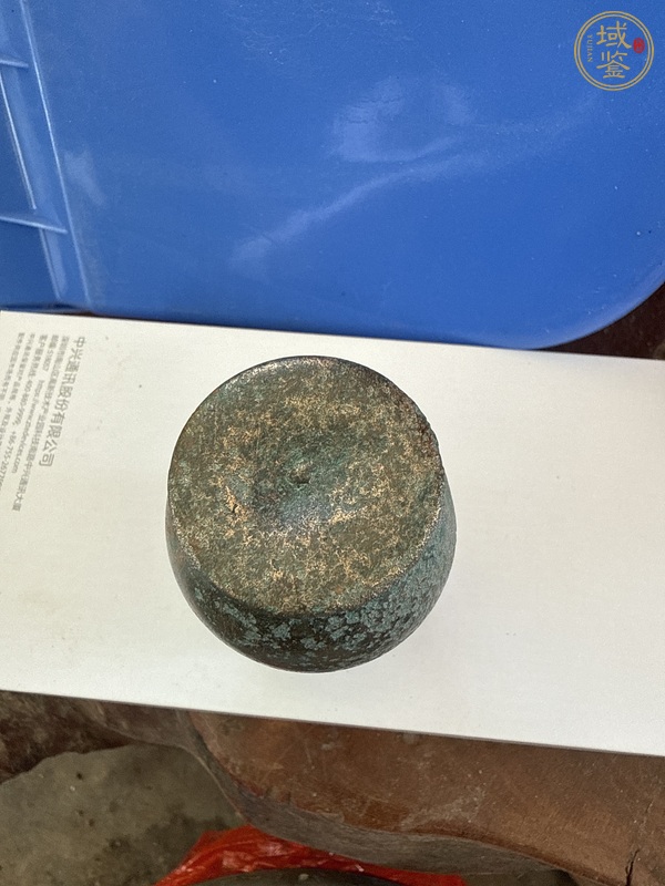 古玩銅臼真品鑒賞圖