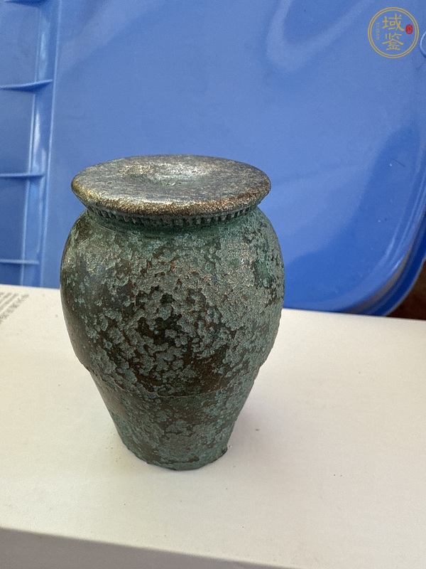古玩銅器銅臼真品鑒賞圖