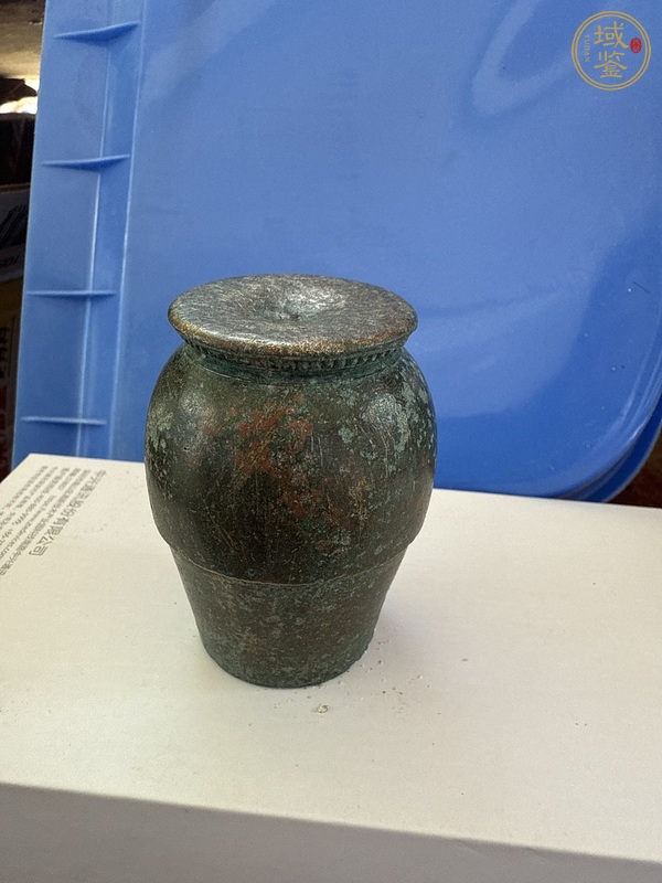 古玩銅器銅臼真品鑒賞圖