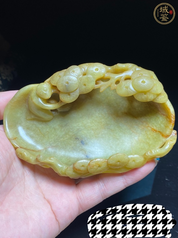 古玩玉器和田玉雕“筆洗”真品鑒賞圖