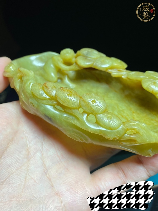 古玩和田玉雕“筆洗”真品鑒賞圖