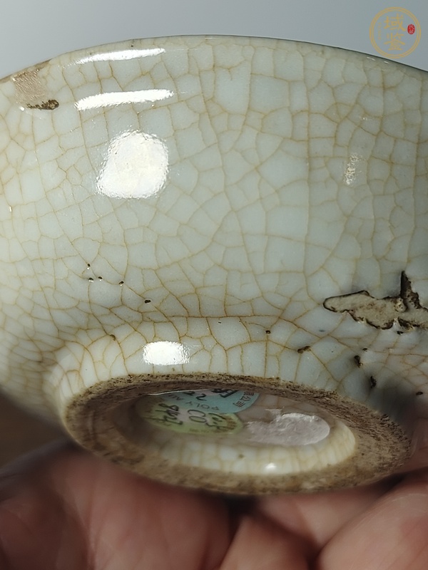 古玩陶瓷天啟萊菔紋青花盤真品鑒賞圖