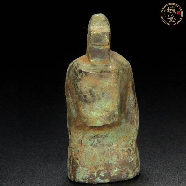 古玩玉器做舊仿古“玉跪人”真品鑒賞圖