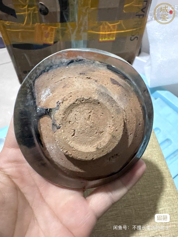 古玩陶瓷建窯兔毫盞真品鑒賞圖