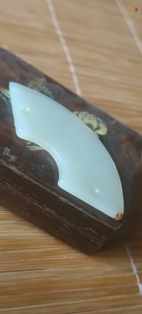 古玩玉器和田玉雕“素紋璜”真品鑒賞圖