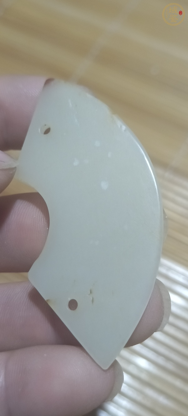 古玩玉器和田玉雕“素紋璜”真品鑒賞圖
