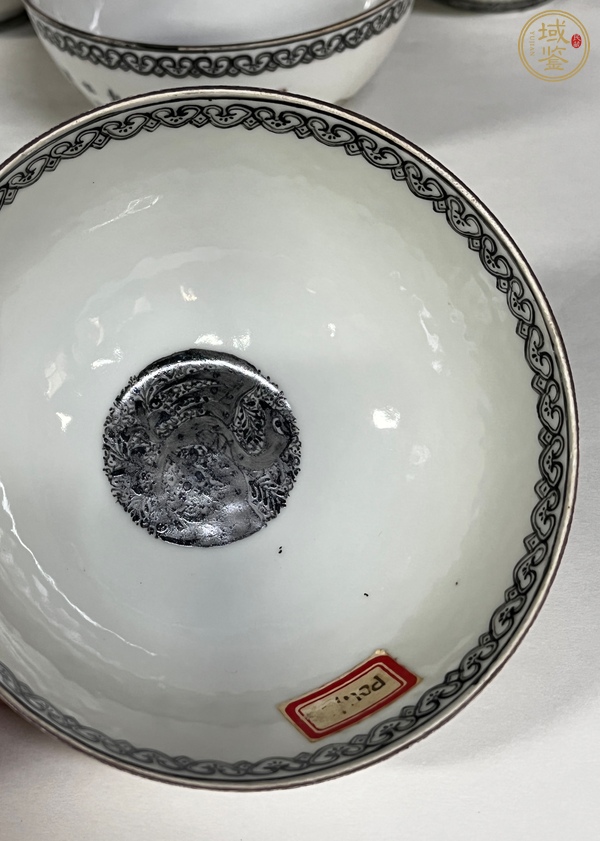 古玩陶瓷粉彩人物故事碗真品鑒賞圖