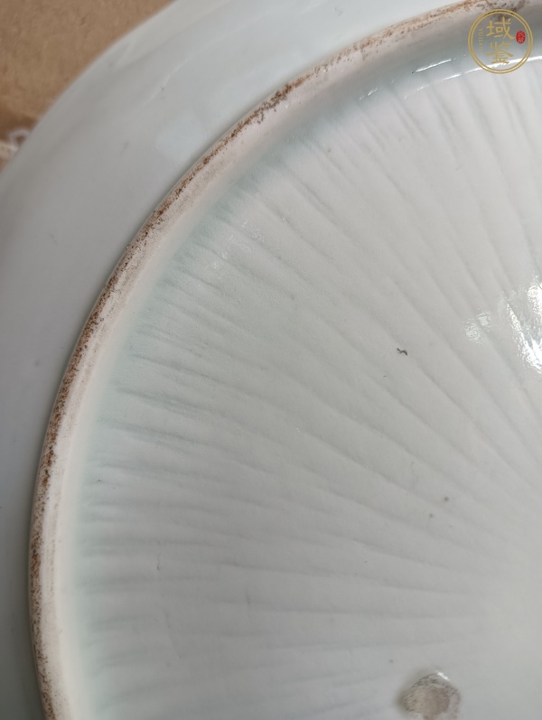 古玩日本江戶青花盤真品鑒賞圖