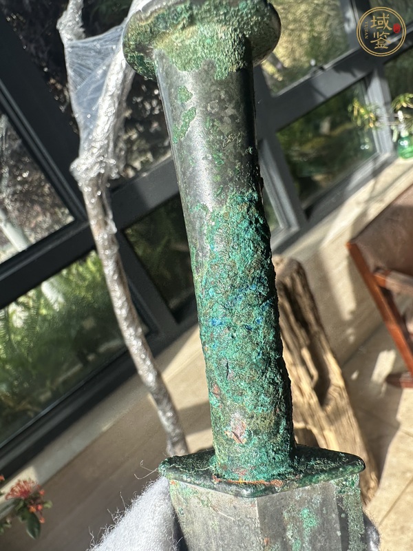 古玩銅器戰國青銅劍真品鑒賞圖