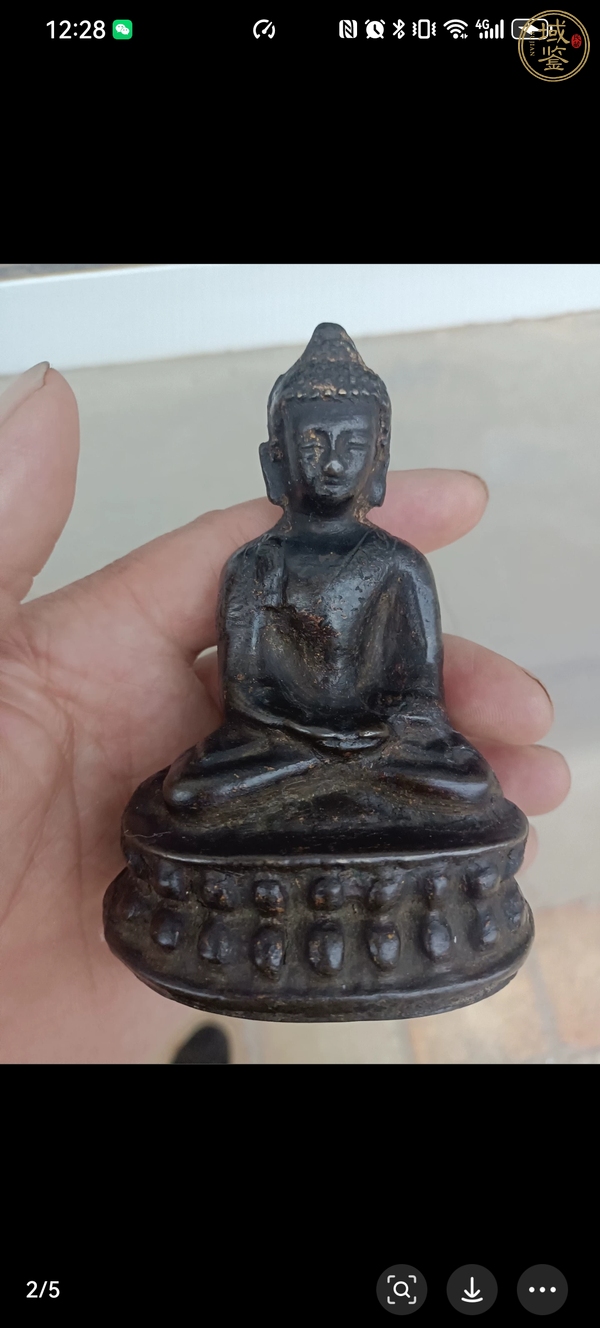 古玩銅器造像真品鑒賞圖