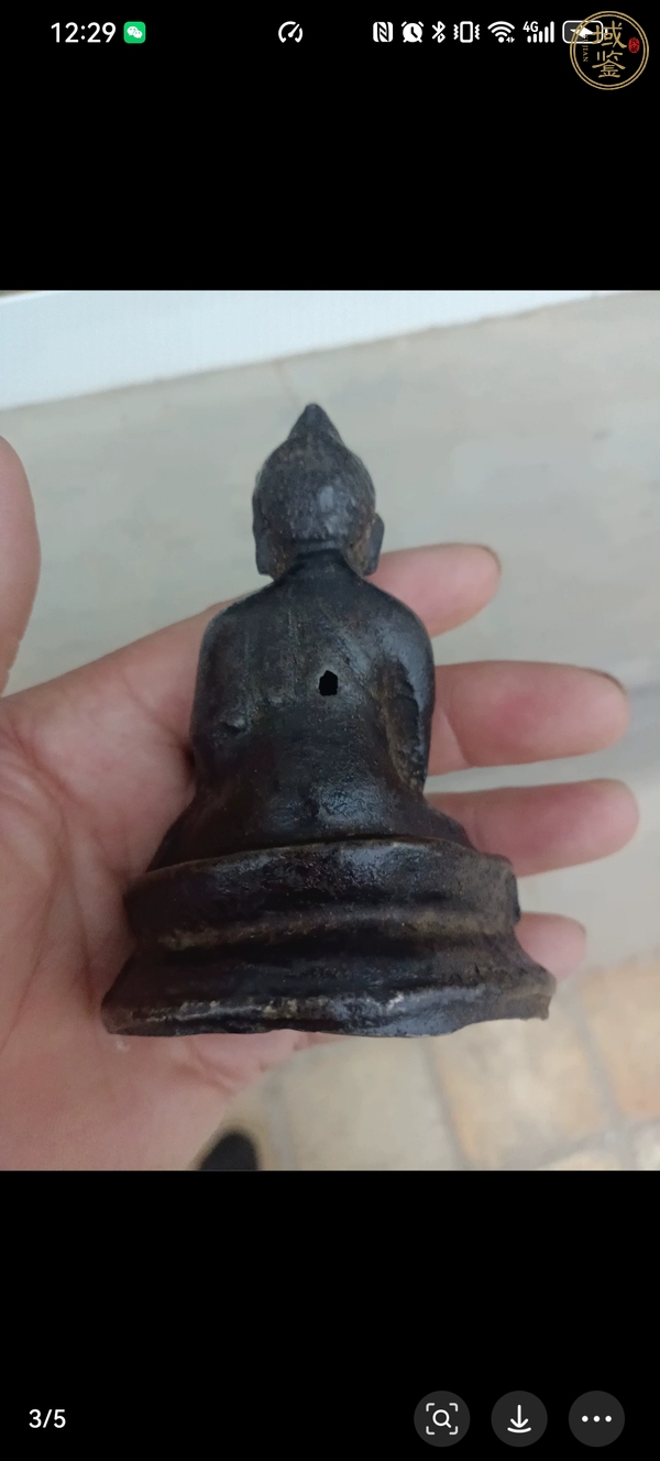 古玩銅器造像真品鑒賞圖