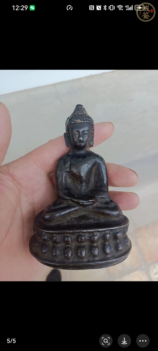 古玩銅器造像真品鑒賞圖