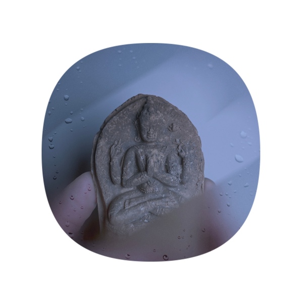 古玩轉(zhuǎn)賣明代.四臂觀音像擦擦拍賣，當(dāng)前價(jià)格0元