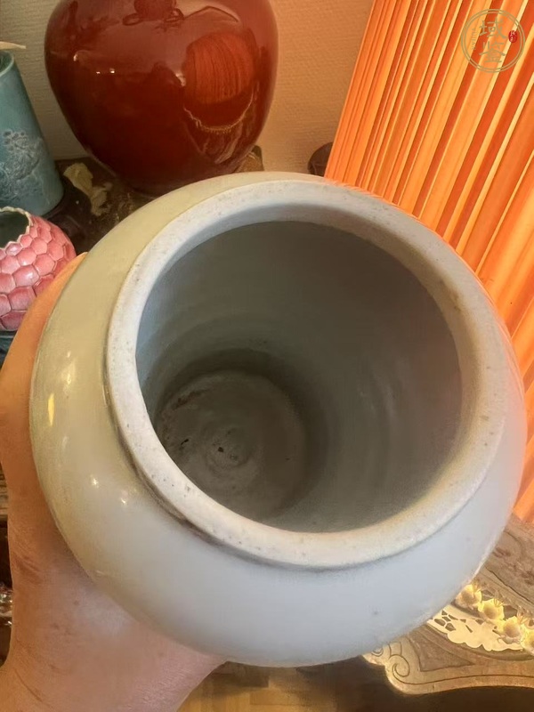 古玩陶瓷鳳尾尊（截口）真品鑒賞圖