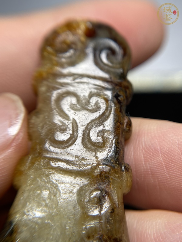 古玩玉器地方玉雕“斧形墜”真品鑒賞圖