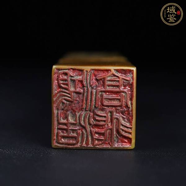 古玩壽山石雕“人物故事”印章真品鑒賞圖