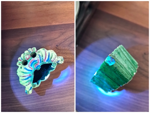 古玩陶瓷晚清粉彩蝴蝶型筆插拍賣，當(dāng)前價(jià)格1500元