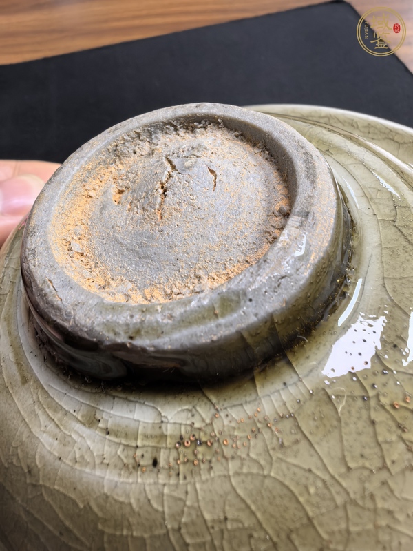 古玩陶瓷青瓷盤真品鑒賞圖