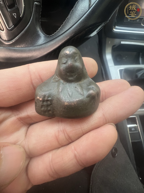 古玩雜項銅佛真品鑒賞圖