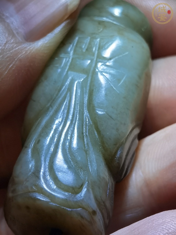 古玩玉器和田玉雕“童子”真品鑒賞圖