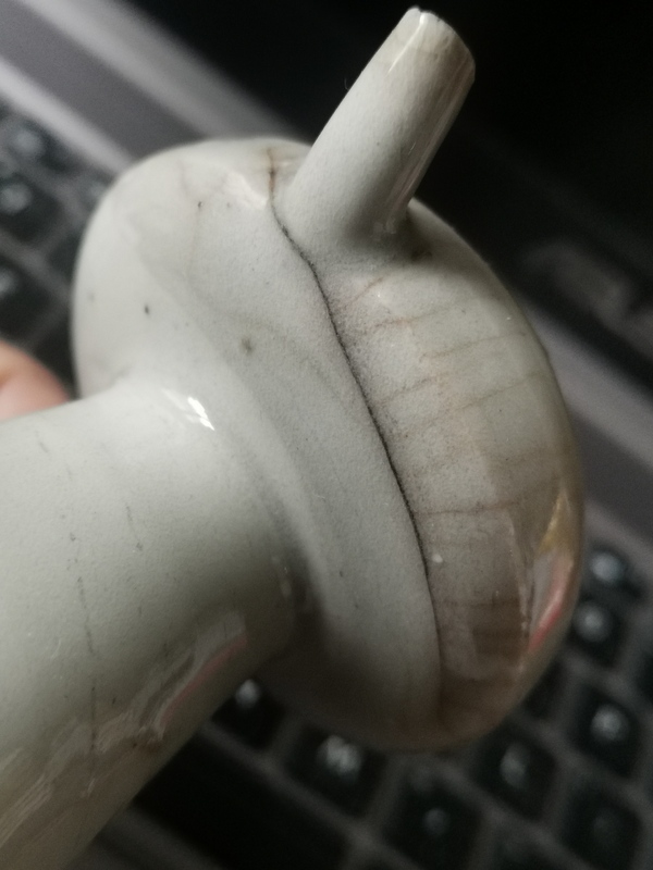 古玩陶瓷德化白瓷燭臺拍賣，當前價格2222元