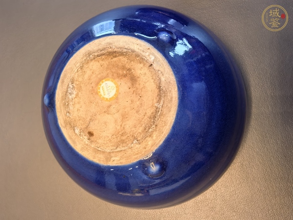 古玩陶瓷霽藍釉香爐真品鑒賞圖