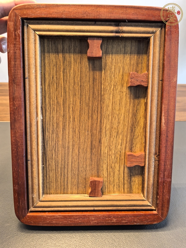 古玩陶瓷淺絳彩墨竹圖瓷板真品鑒賞圖
