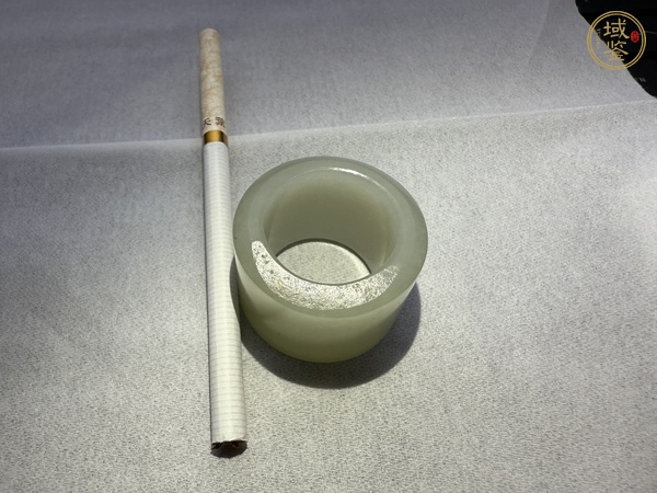 古玩玉器和田玉扳指真品鑒賞圖