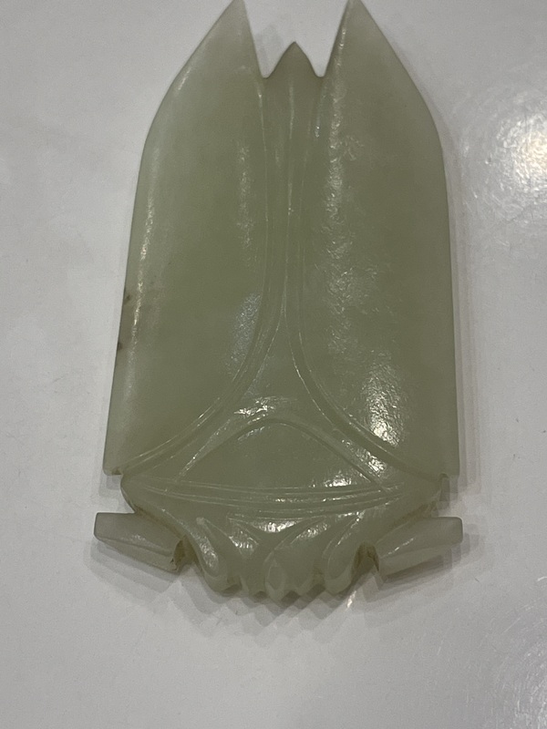 古玩玉器狹義和田玉籽料蟬拍賣，當(dāng)前價(jià)格1500元