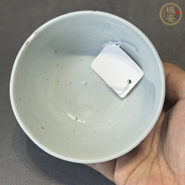 古玩陶瓷青花梵文碗真品鑒賞圖